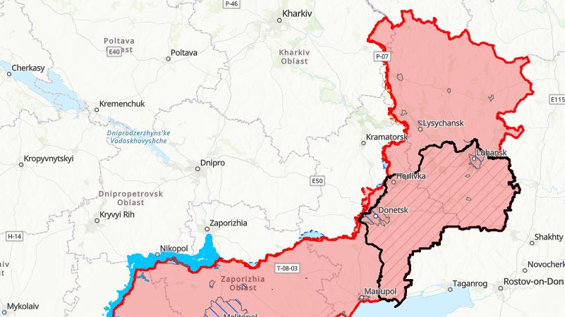 Rusové se pokoušejí prolomit obranu Charkovské oblasti
